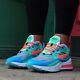 Nike Air Max 270 React Blue Green Pink White At6174-300 Women's Size 8