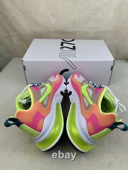 Nike Air Max 270 React Rose Pink Ghost Green DC1863-600 Women's Shoes Size 7.5