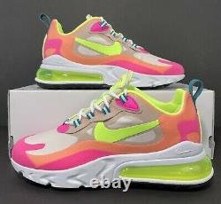 Nike Air Max 270 React Rose Pink Ghost Green DC1863-600 Women's Size 7.5