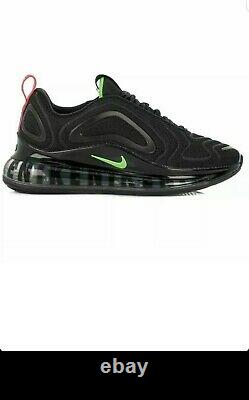 Nike Air Max 720 Mens Size Uk 9.5 Eur 44.5 (cq4614 001) Black/ Hyper Pink/ Green