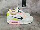 Nike Air Max 90 Easter Pastel White Green Pink Cz1617-100 Women's Size 7.5