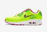 Nike Air Max 90 Gs Leather Volt Fire Pink Green White Cw5795-700 Women's Retro