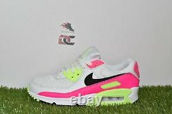 Nike Air Max 90 Watermelon White Pink Blast Green Women's Multi Sizes CT1030-100