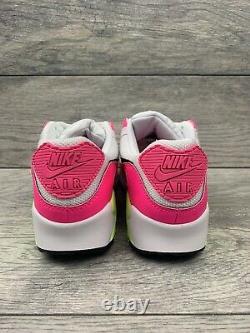 Nike Air Max 90 Watermelon Womens Size 7 White Pink Ghost Green CT1030-100