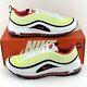 Nike Air Max 97 Volt Pink Mens Size 11 Shoes Sneakers Green White Ci9871 100