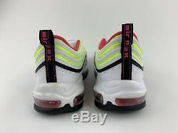 Nike Air Max 97 Volt Pink Mens Size 11 Shoes Sneakers Green White CI9871 100