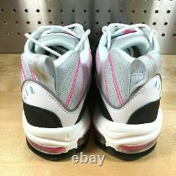 Nike Air Max 98 South Beach White Black Pink Green Shoes (AH6799-065)