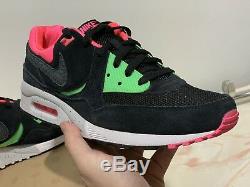 Nike Air Max Light LE B x Size Urban Safari Black/Green/Pink Size 10.5 Supreme