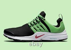 Nike Air Presto Black Green Strike Pink White DJ5143-001 sz 9 Men's Retro