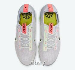 Nike Air VaporMax 2021 Light Bone/Green New Sneakers Women's Size 6 DC4112-003