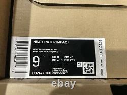 Nike Crater Impact Sequoia/Medium Olive/Pink Glaze/Sail DB2477-300 Size 9