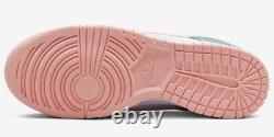 Nike Dunk Low Snakeskin Washed Teal Bleached Coral DR8577-300 Men 12 Miami Kith
