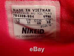 Nike KD VII 7 iD Black Pink Mint Green Yeezy Kevin Durant SZ 12 (704380-994)