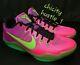 Nike Kobe Xi 11 Mambacurial Low Pink Green Purple Basketball 836183-635 Size 10