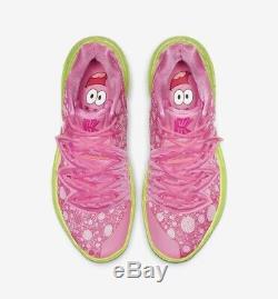 Nike Kyrie Irving 5 Patrick Lotus Pink Green Spongebob Squarepant Men & Kid Size