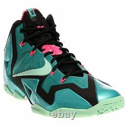 Nike LEBRON XI 11 SOUTH BEACH basketball shoe teal blue green pink black NEW BOX