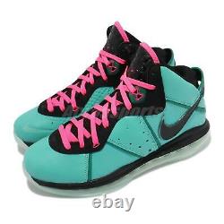 Nike LeBron VIII 8 James South Beach Pink Flash Filament Green Men CZ0328-400
