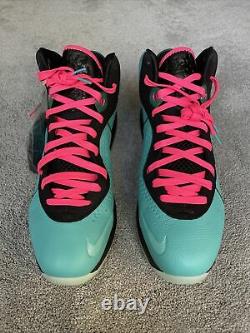Nike Lebron James 8 VIII SB South Beach 2021 Size 15 Pink Green Black New DS