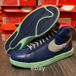 Nike Lunar Blazer Blue/Green/Pink 555029 400 Size 7.5-13