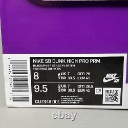 Nike SB Dunk High Pro PRM Invert Celtics Skate Shoes Mens SZ 8 Pink Black Green