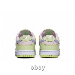 Nike WMNS Dunk Low Retro Lime Ice Soft Pink DD1503-600 Size 10.5 NEW