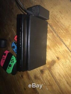 Nintendo Switch 32GB Console with Neon Red/Blue/Pink/Green Joy-Cons, +MarioKart8D