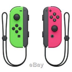 Nintendo Switch Joy-Con Neon Green/Neon Pink