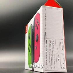 Nintendo Switch Official Joy-Con L R Neon Green/Pink Joint controller HAC-A-JAFA