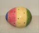 Nora Fleming Easter Egg Mini Retired Old Style Nf Markings Pink Blue Green Rare
