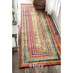NuLOOM Contemporary Modern Multi Area Rug in Yellow, Pink, Blue, Green