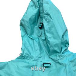 ORVIS WOMEN 3-4X TEAL WATERPROOF RAIN WADING HIKING JACKET WEATHER Coat Green