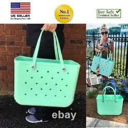 Original New NWT Bogg Bag XL Mint Chip Beach Tote Limited Edition SHIPS FAST