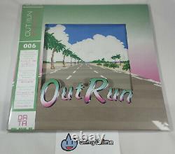 OutRun Soundtrack OST Vinyl Record LP Limited Mint Green Clear Pink (DATA DISCS)