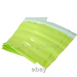 Poly Mailers 2.5 MIL AirnDefense Pink Magenta Red Light Green Blue Yellow Bags