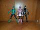 Power Rangers Doubtsu Sentai Go-busters Green Black Pink(6 Custom)action Figure