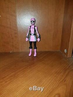 Power Rangers Doubtsu Sentai Go-Busters Green Black Pink(6 CUSTOM)Action Figure