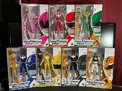 Power Rangers Lightning Collection Mighty Morphin Pink Red Green Black Yellow