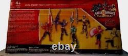 Power Rangers Samurai 4' Gold Pink Red Green Blue Yellow New Factory Sealed 2011