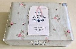 Rachel Ashwell Simply Shabby Chic GREEN COTTAGE ROSE Pink Floral FULL Sheet Set