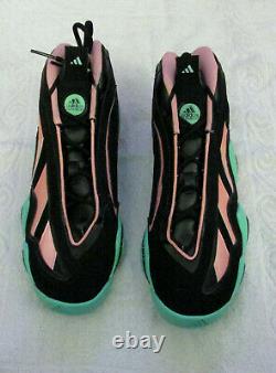 Rare Adidas Crazy 97 G98310 Kobe 8 Size 11.0 Black Pink Mint Green