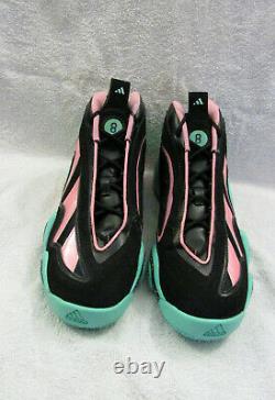 Rare Adidas Crazy 97 G98310 Kobe 8 Size 11.0 Black Pink Mint Green