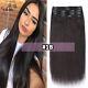 Real Thick 160g++ Double Weft Clip In Remy Human Hair Extensions Full Head Xl462