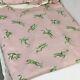 Scalamandre Fabric Calabassas County Light Pink Green Frog #16383 1.5 Yds +