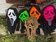 Scream Mask Ghostface Green Pink Orange Fluorescent Fun World Easter Unlimited