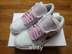 Size 7.5With6M, 8With6.5M Womens Air Jordan 1 Low SE Barely Green Pink IN HAND