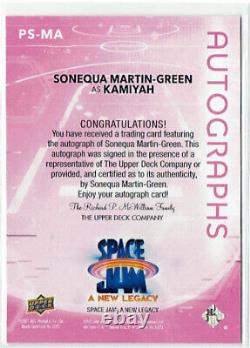 Space Jam A New Legacy 2021 Pink Signatures #PS-MA Sonequa Martin-Green Kamiyah