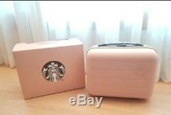 Starbucks Korea Summer Ready Bag Pink with Travel Sticker Green 2020 Limited