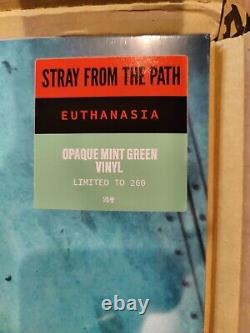 Stray From The Path Euthanasia Limited Edition x/260 Green Color Vinyl LP