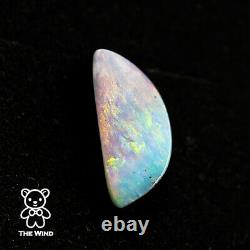 Stunning Australian Koroit Boulder Opal with Pink & Green Pattern Loose Gem