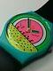 Swatch Keith Haring Breakdance Go 001 Prototype -hand Large Green- Second Pink